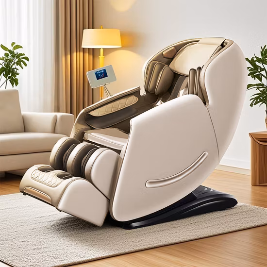 Cheap 3D SL Track Chair Massage Luxury Recliner Full Body Electric Zero Gravity 4D Massage Chair